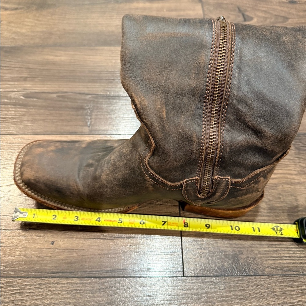 Dan Post Square-toe Leather Boots - Picture 7 of 9